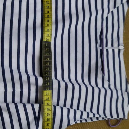 Mini dress like new, cotton, blue and white, size M
