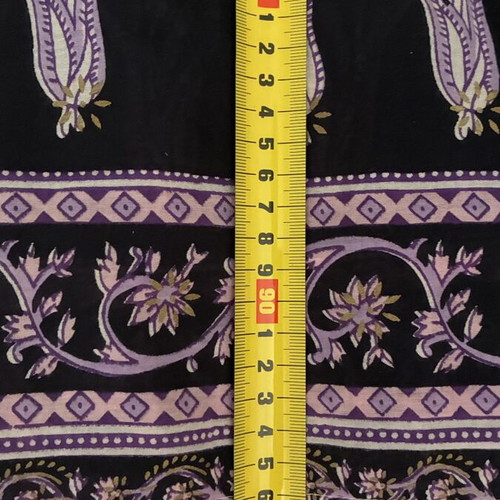 Fusion Indian cotton dress L, multicolor