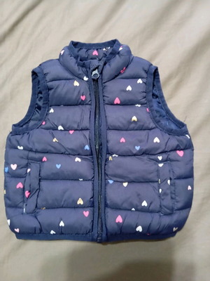 Mothercare sleeveless baby jacket like new for 3-6 months