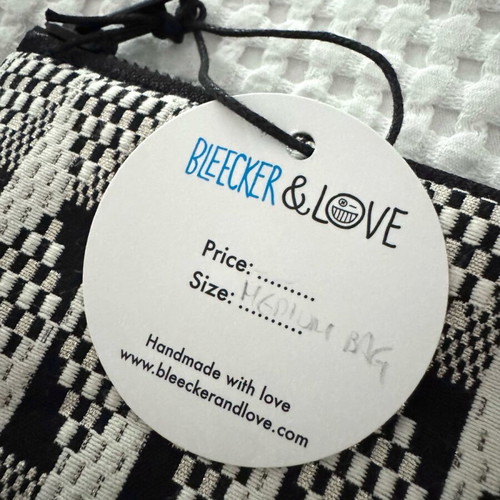 Bleecker & Love medium hand bag new, fabric with waterproof interior