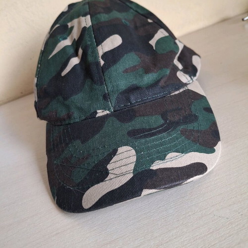 Camouflage hat like new, multicolor, size 59