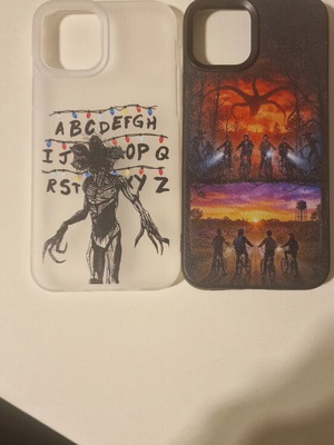 Stranger Things 2 iPhone 12 cases new, set of 2