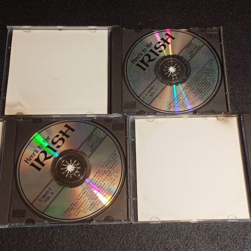 Here's To The Irish 3 x CD used, folk