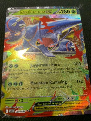 Mega Heracross Ex Pokemon σαν καινούργιο