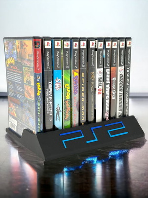 PlayStation 2 Video Game Holder 12 Slot like new