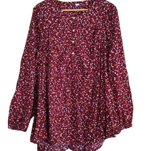 Old Navy shirt XXL red like new, relaxed fit
