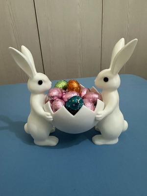 Easter decorative bunnies like new