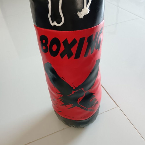 Boxing bag inflatable large and small non-inflatable bag like new
