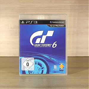 Gran Turismo 6 PS3 πλήρες με manual