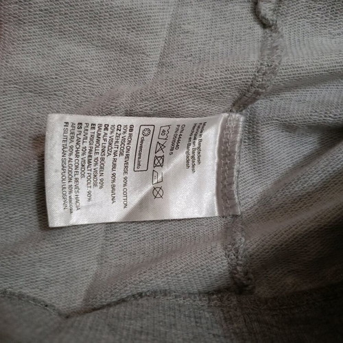 H&M Grey Mini Dress With Long Sleeves Like New