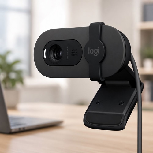 Logitech Brio 100 Web Camera Full HD 1080p graphite new sealed