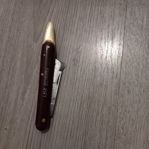True Friends Freunde 2171 folding grafting pocket knife, West Germany