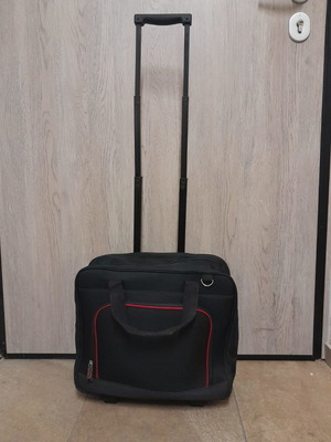 Rolling bags used, set of 2 pieces