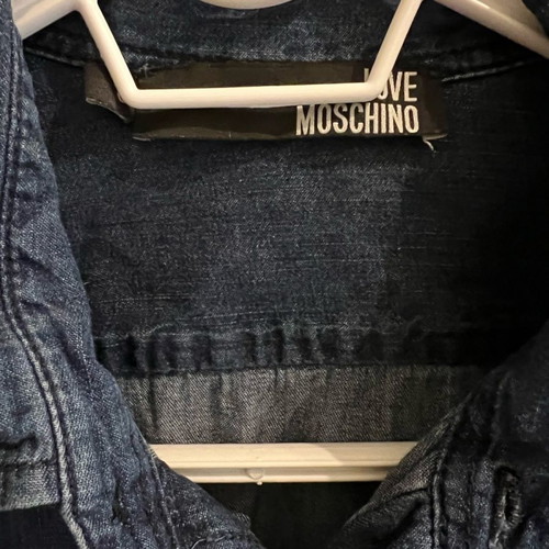 Moschino Jean shirt used, slim fit, blue