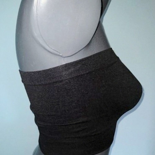 Seamless Bustier Bra like new, postural corrector, black