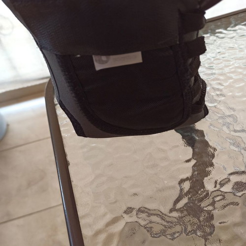 Ankle foot brace black with laces new