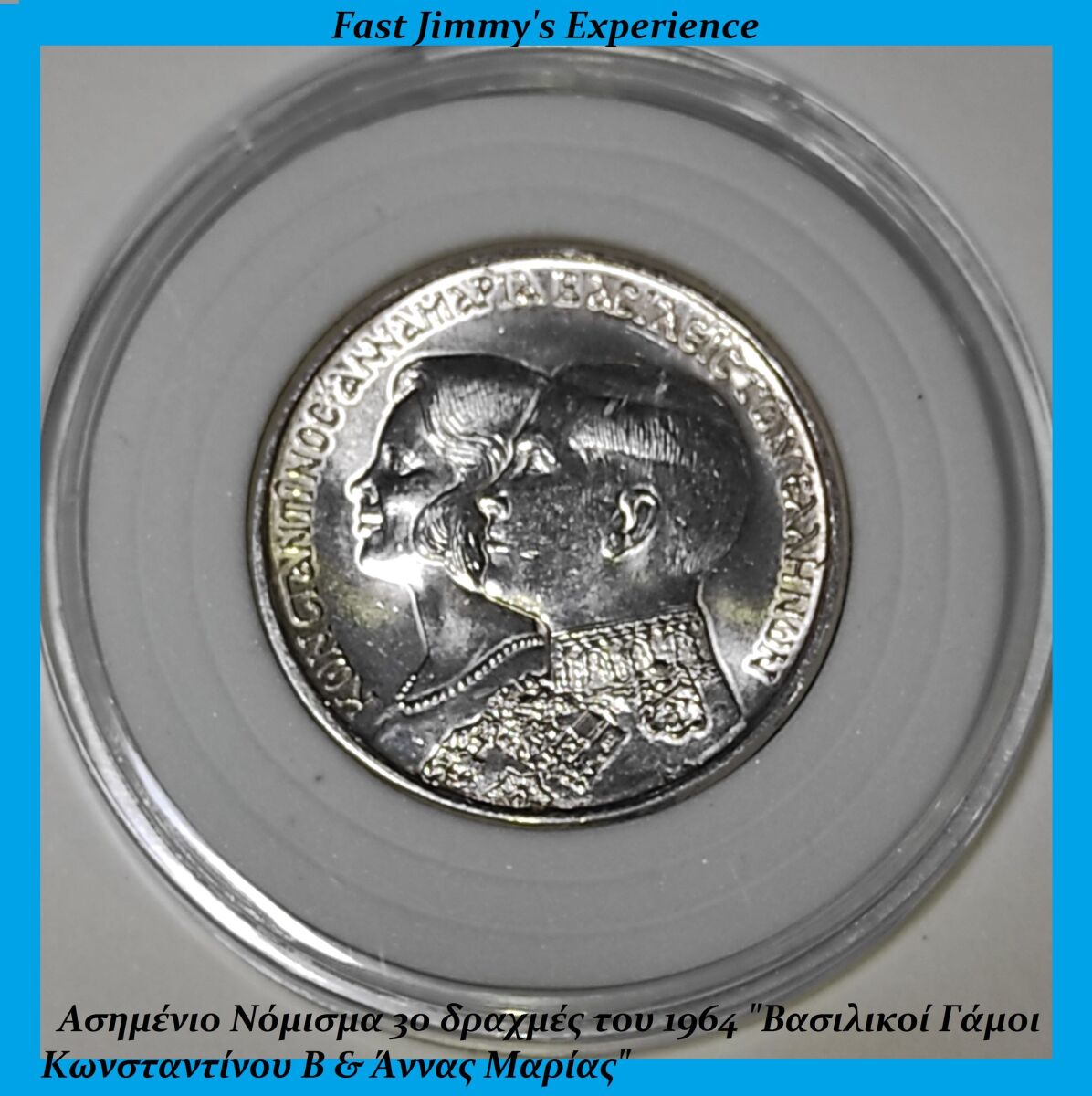 Silver Coin 30 Drachmas 1964 Royal… - € 30,00 - Vendora.cy