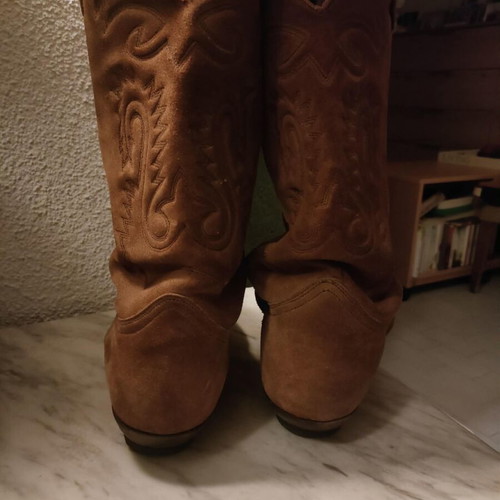 Sendra suede boots size 46 used, brown