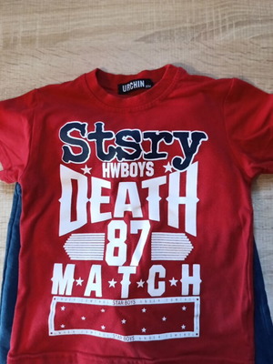 Set sportswear t-shirt for 3 years old used