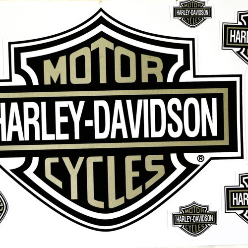 Harley Davidson HD041 Vinyl Stickers new, UV resist