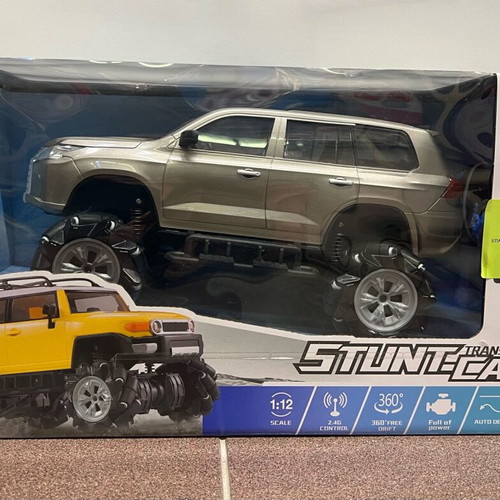 Remote control jeep car 4-channel with rechargeable battery scale 1:12 new