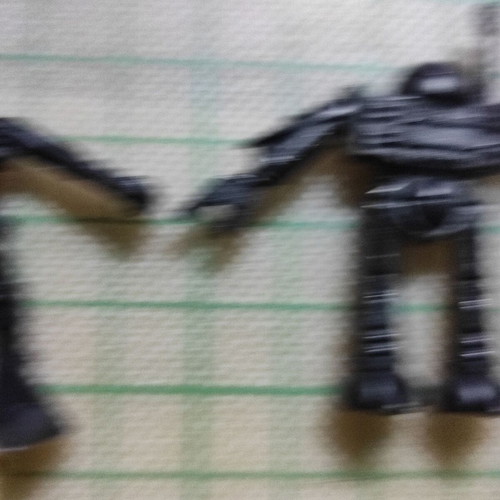 Mini Arco Rogun Robots 80s vintage, like new, set of 2