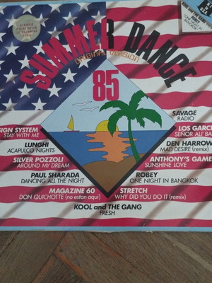 Va Sumner Dance 85 Original Version LP άλμπουμ κόκκινο βινύλιο μεταχειρισμένο, ποπ