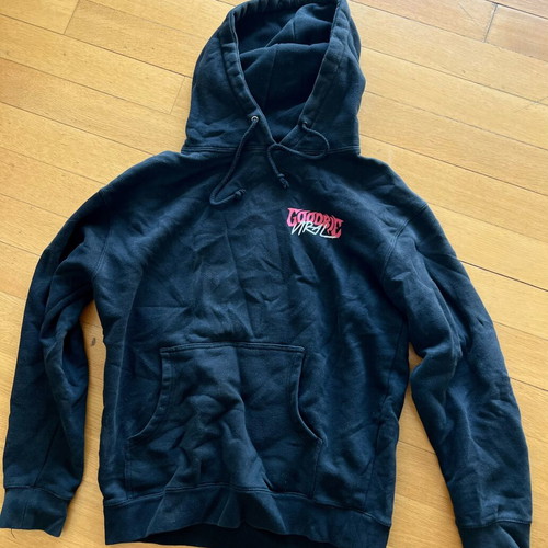 Skate hoodie used from Goodbie, black, size M