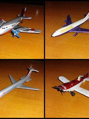 Airplanes used, assorted pack