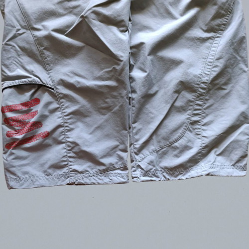 Nike Shox Utility Baggy Nylon Shorts Y2K men's large like new, grey red