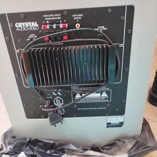 Home Cinema 5.1 Crystal Audio with Radio Amplifier like new