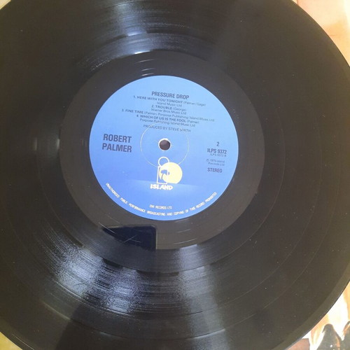 Robert Palmer Pressure Drop βινύλιο μεταχειρισμένο, pop