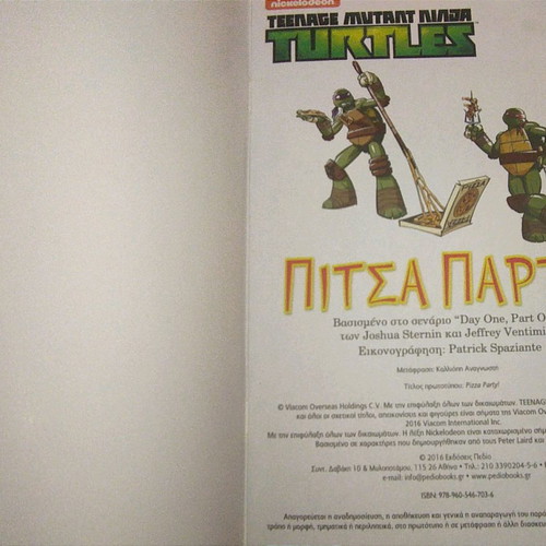 NingaTurtles first readings used, two magazines 2016 editions