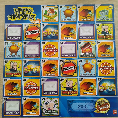 Hmera Pliromis board game like new