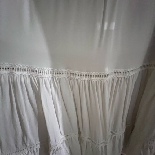 White Cento summer dress new size XL