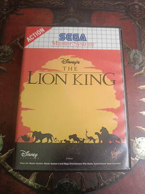 Lion King game for Sega Master System