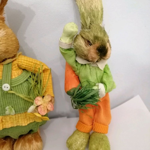 The Hare Mother with Baby Hares like new, pack of 3 pieces