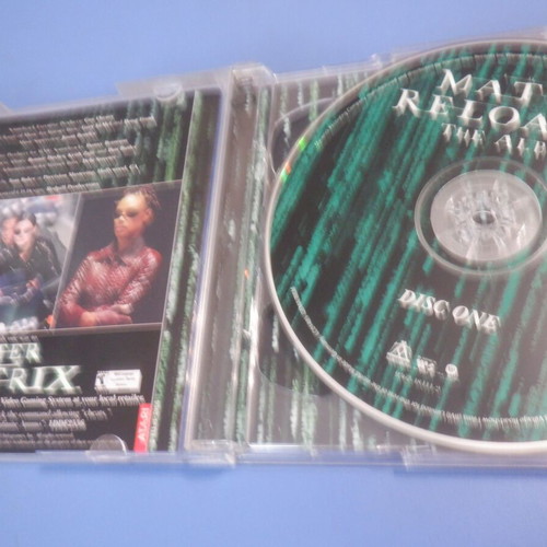 Matrix Reloaded soundtrack double CD