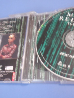 Matrix Reloaded soundtrack double CD