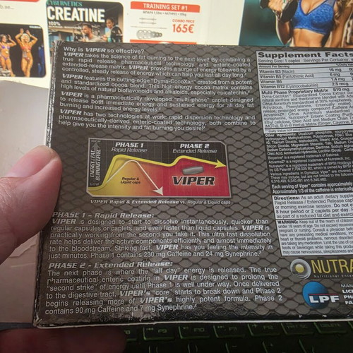 Viper collectible packaging used
