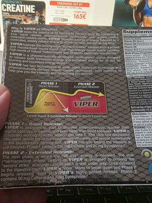 Viper collectible packaging used