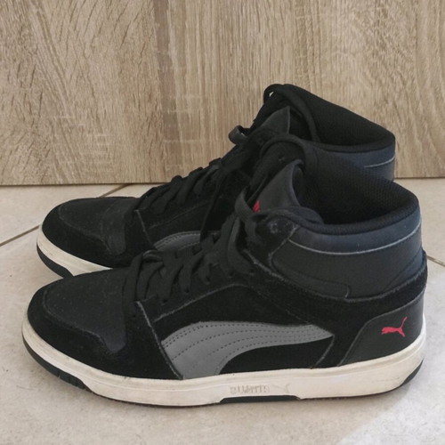 Puma athletic boots used, size 39, black