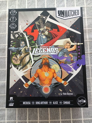 Επιτραπέζιο Unmatched Battle of Legends vol 1 σαν καινούργιο