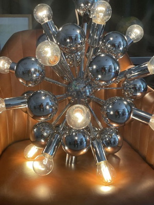 Vintage Sputnik chandelier by Cosack Leuchten, Germany