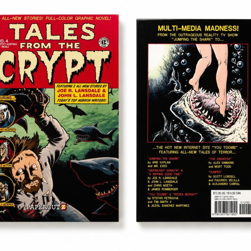 Tales from the Crypt Papercutz hardcover graphic novels like new, set of 8