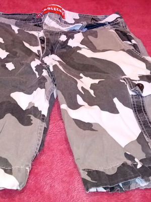 Cargo Molecule shorts Medium like new