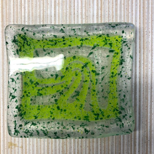 Artistic glass table sculpture from Piltsak Institute Seattle