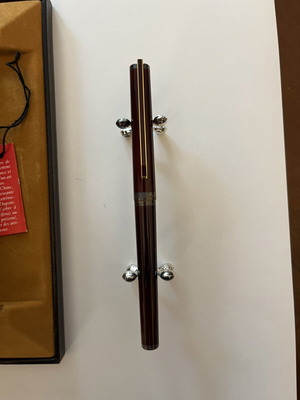 DuPont lacquer pen Chinese with 18kt gold nib used