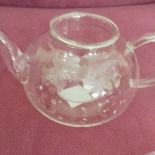 Glass teapot 750 ml for hot beverages