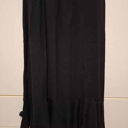 Vintage Dolce & Gabbana D&G Black Halter Neck Maxi Dress 2XL New